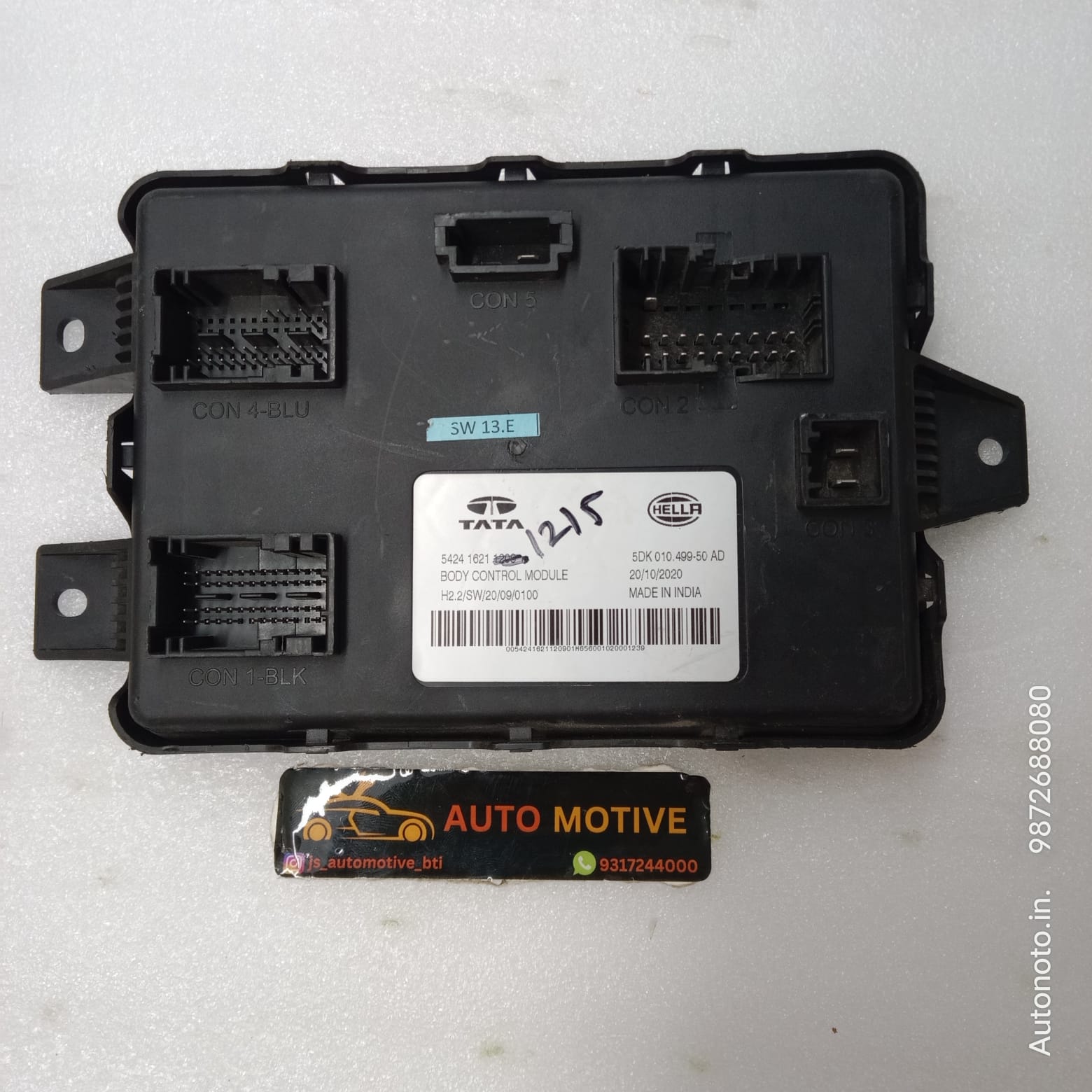 5424 1621 1200 BCM TATA BODY CONTROL MODULE