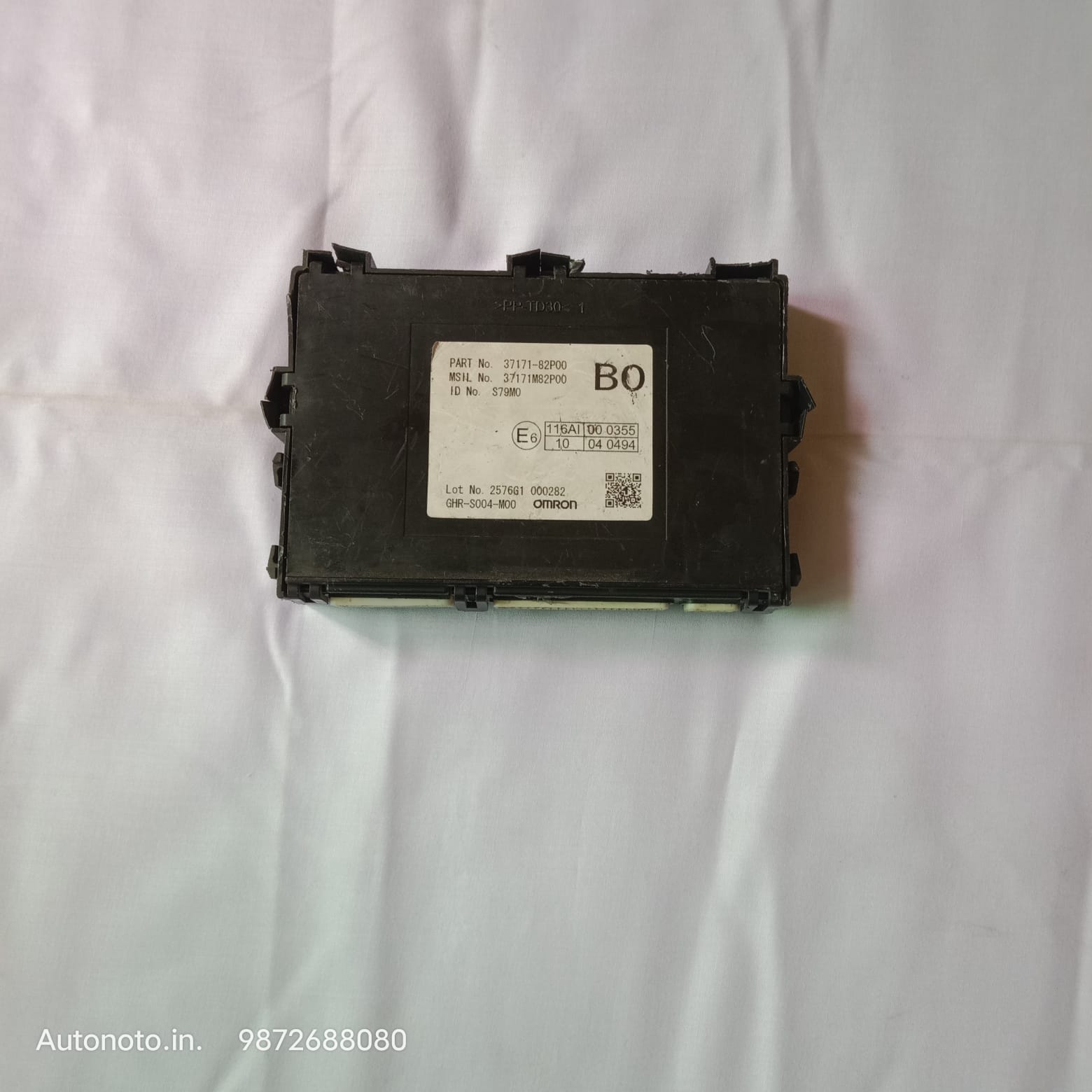 PART NO. 37171-82POO 37171M82POO BCM